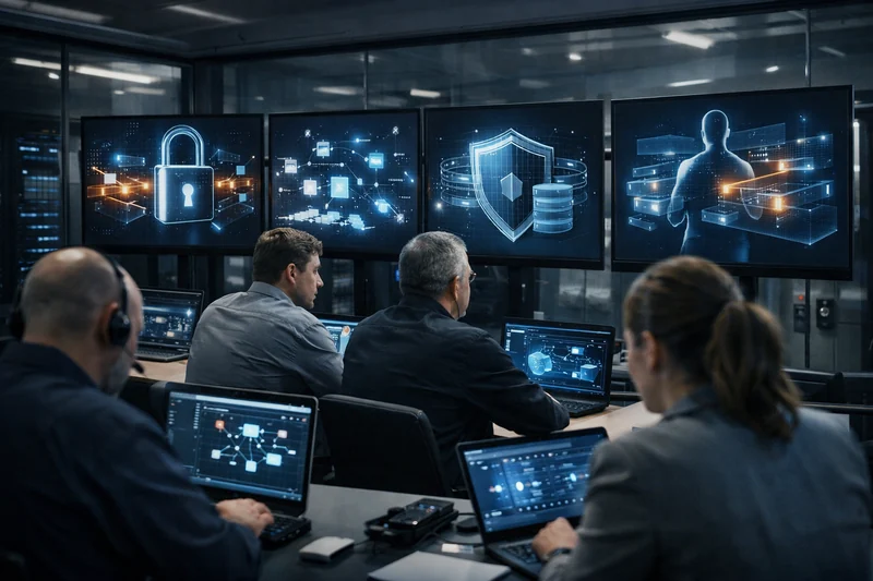 API güvenliği ve şifreleme katmanlarını temsil eden görsel