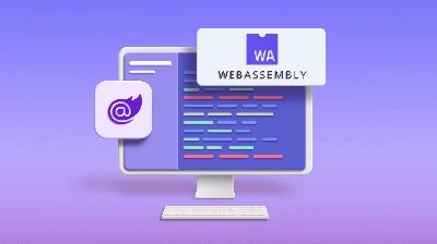 Blazor WebAssembly yükleme performansını temsil eden görsel