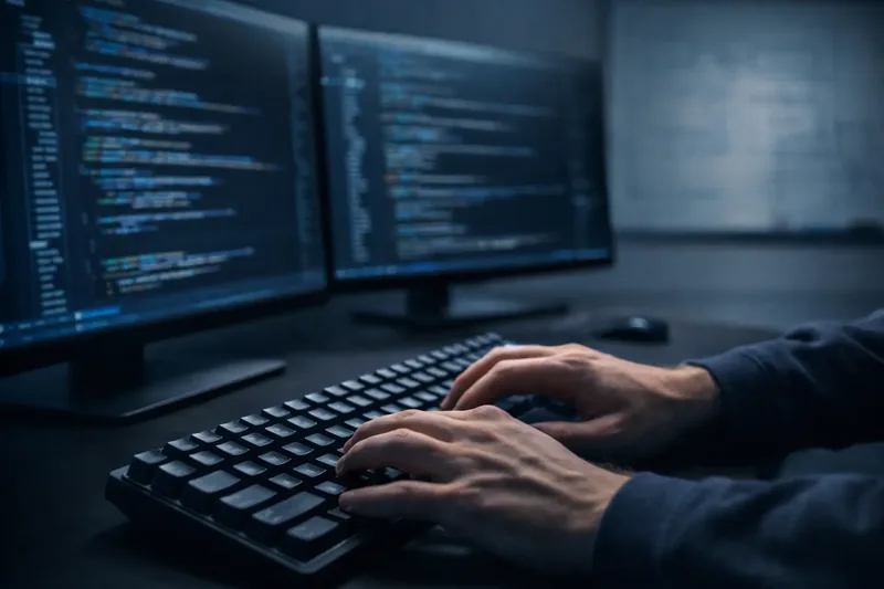 Özel bir yazılım geliştirme çözümünü temsil eden uygulama görseli